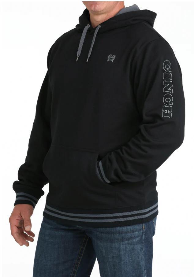 CINCH MEN'S BLACK HOODIE |MWK1206033
