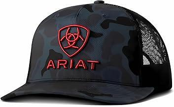 Ariat Mens Cap R112 SnapBack Camo 3D Embroidered Logo Navy |A300090103