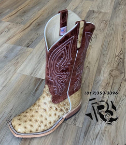 ‘’GAEL’’ ANDERSON  BEAN MEN’S  RUST LAVA UMBER BRUCIATO BOOTS