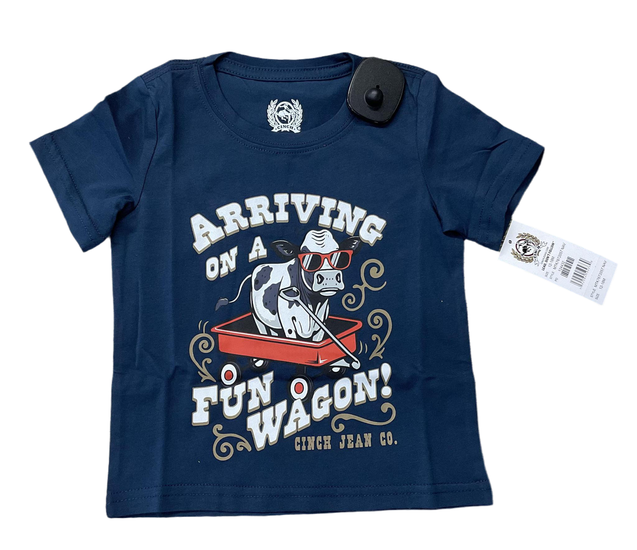 Cinch infant boys short sleeve navy tee | MTK7672057