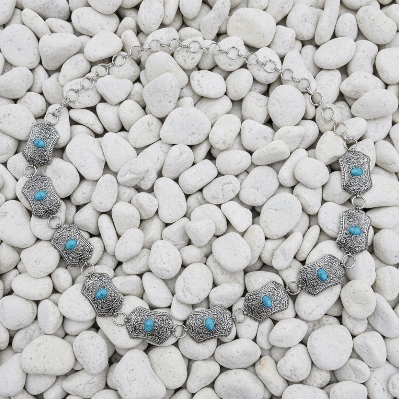 Ashley - Women western Concho belt one size fits all