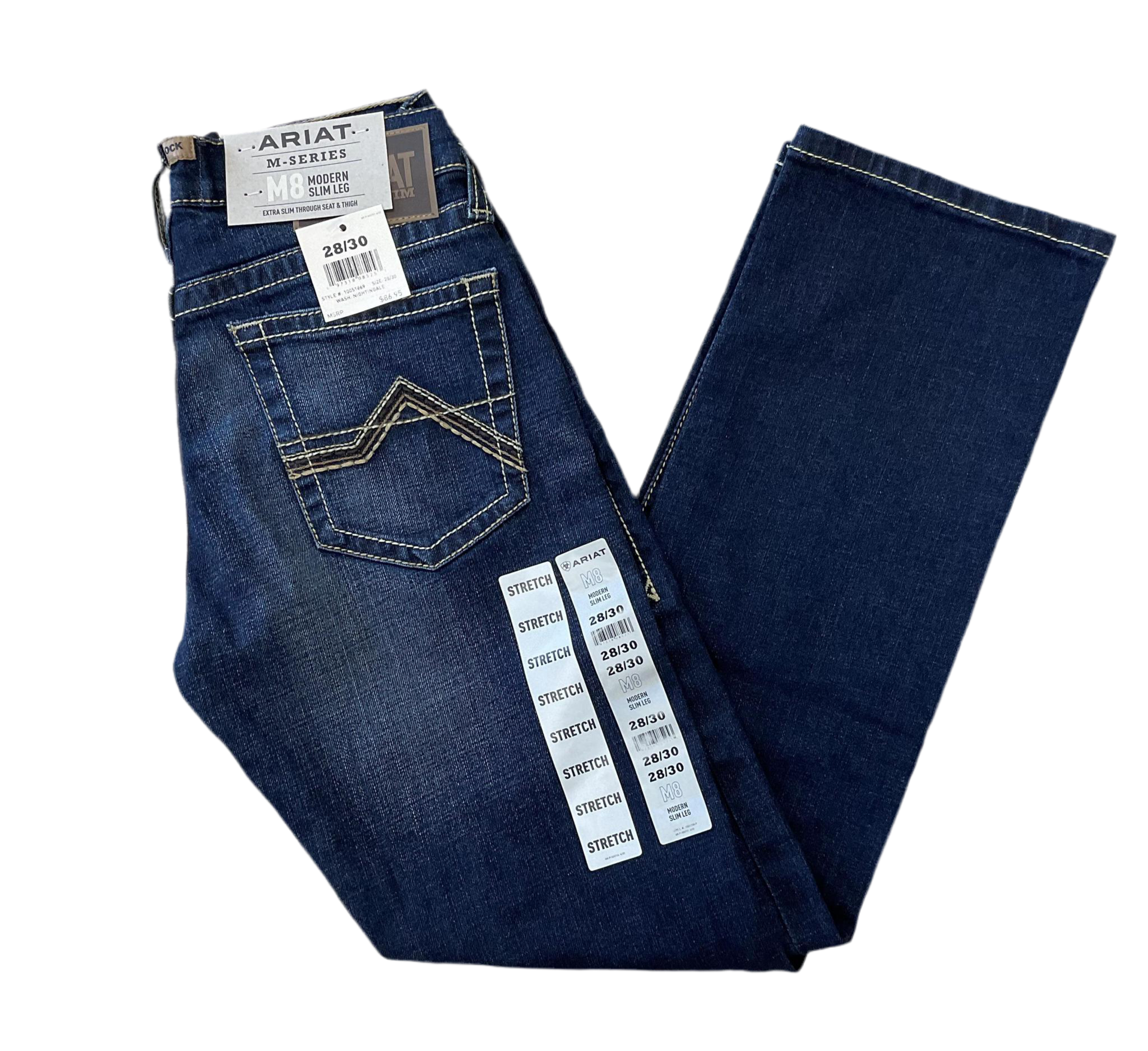 MENS ARIAT M8 MODERN GUNNER STRAIGHT  JEANS |10051869