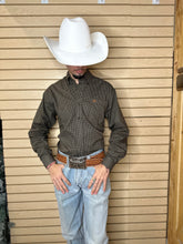Load image into Gallery viewer, CINCH MEN&#39;S  WESTERN SHIRT OLIVE / BLACK  | MTW1105664