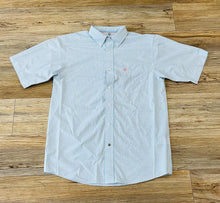 Load image into Gallery viewer, Mens ariat pro Kristopher short sleeve sky blue shirt | 10048439