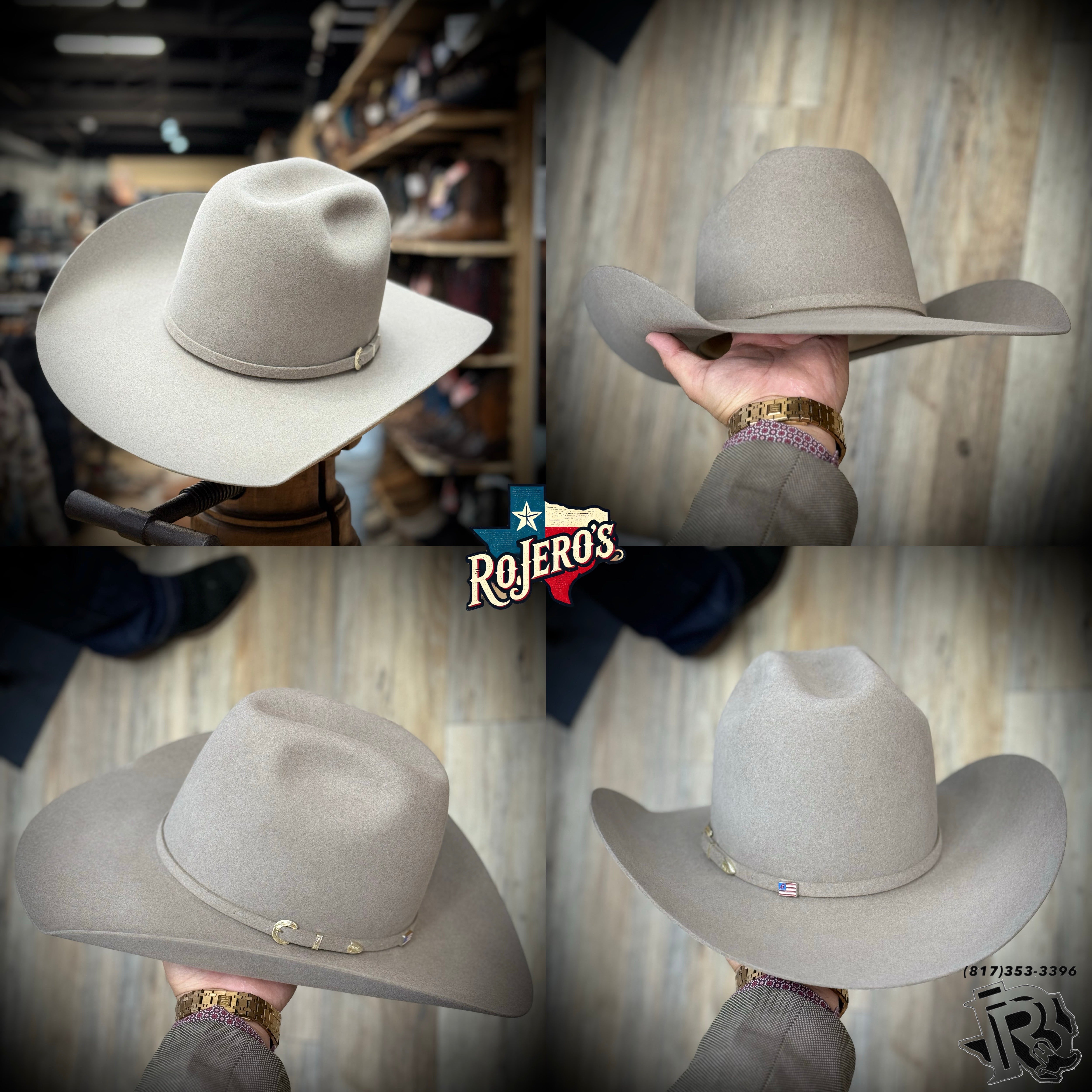 40X NATURAL | AMERICAN HAT COWBOY FELT HAT