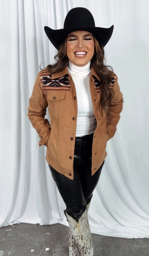 WOMEN’S CORDUROY TRUCKER JACKET MAJ9878006