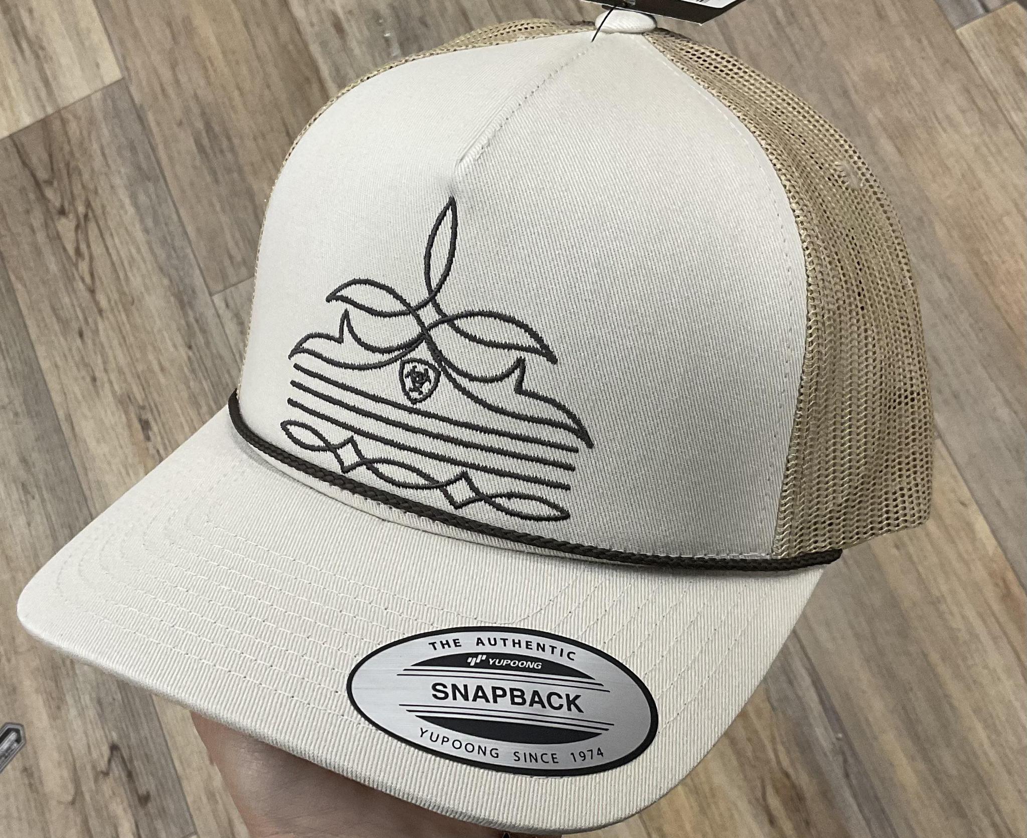 MENS ARIAT KHAKI CAP | A300092308