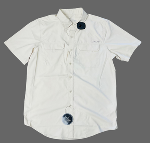 MEN’S ARIAT VENTTEK OUTBOUND FITTED CRÈME BRU LEE SHIRT | 10055228