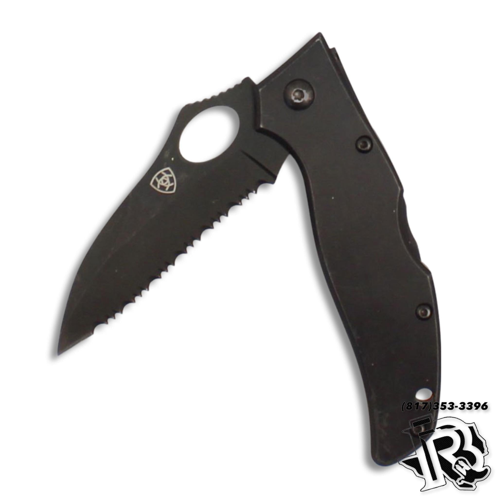 ARIAT STAINLESS STEEL POCKET NIFE ( A710010101)