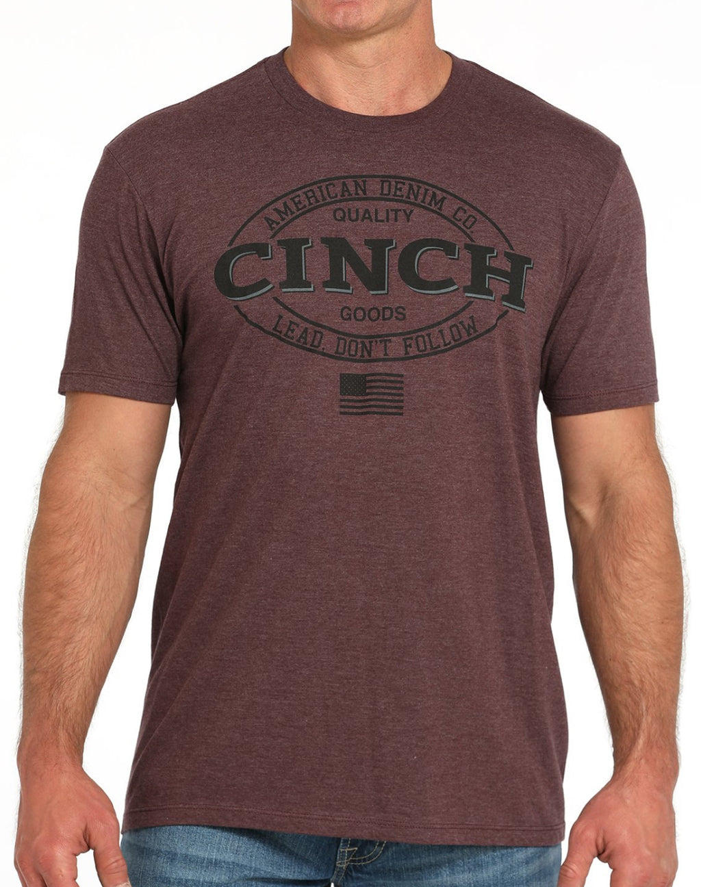 CINCH MENS PURPLE TEE |MTT1690677