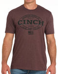 CINCH MENS PURPLE TEE |MTT1690677