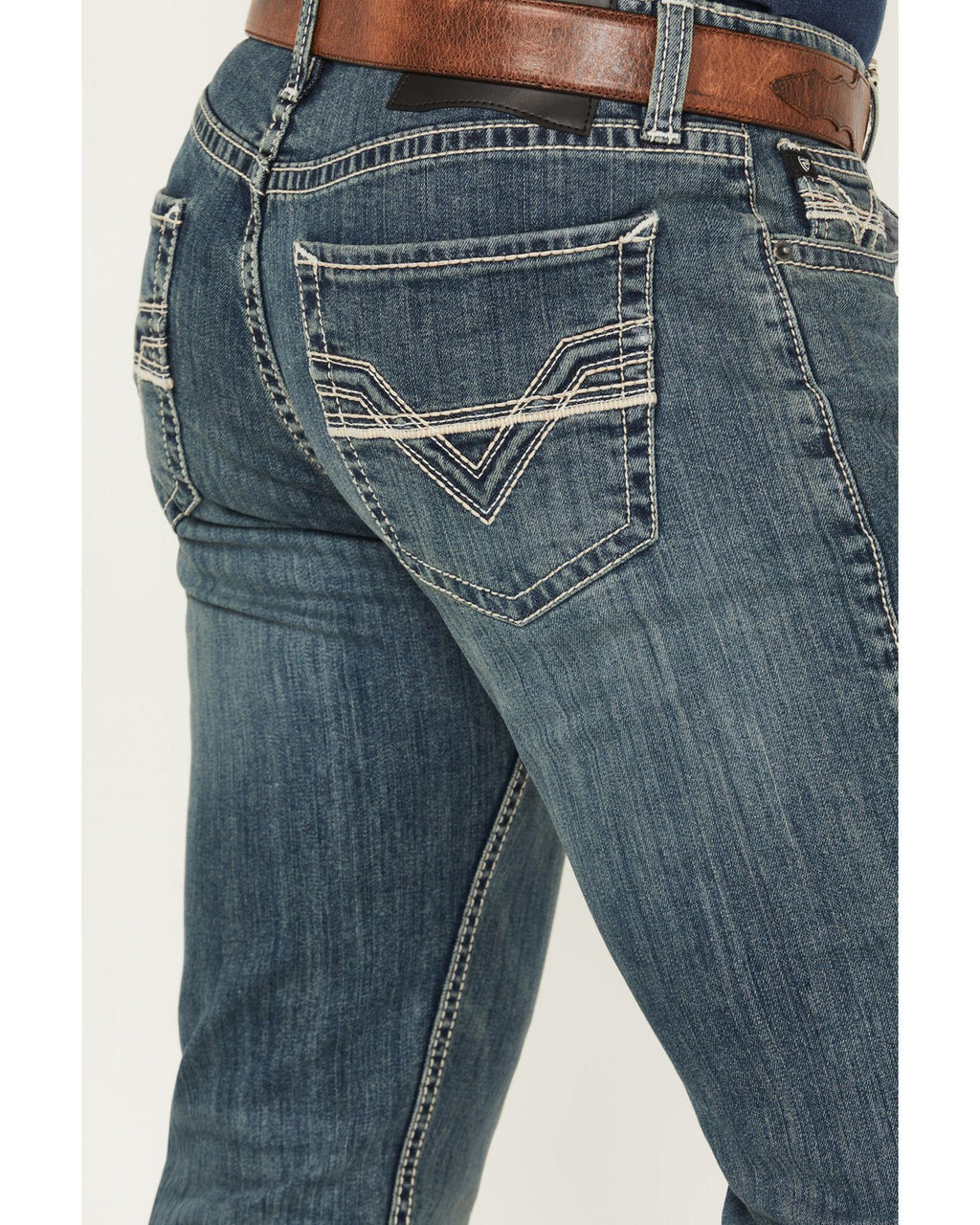 MENS SLIM STRAIGHT ROCK & ROLL JEANS (BM1RD06135)
