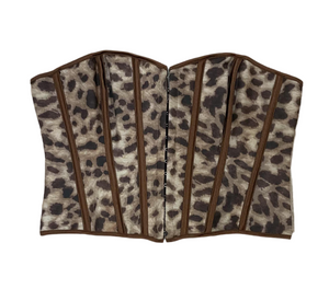 ‘’WENDYY ’’ LEOPARD CORSET