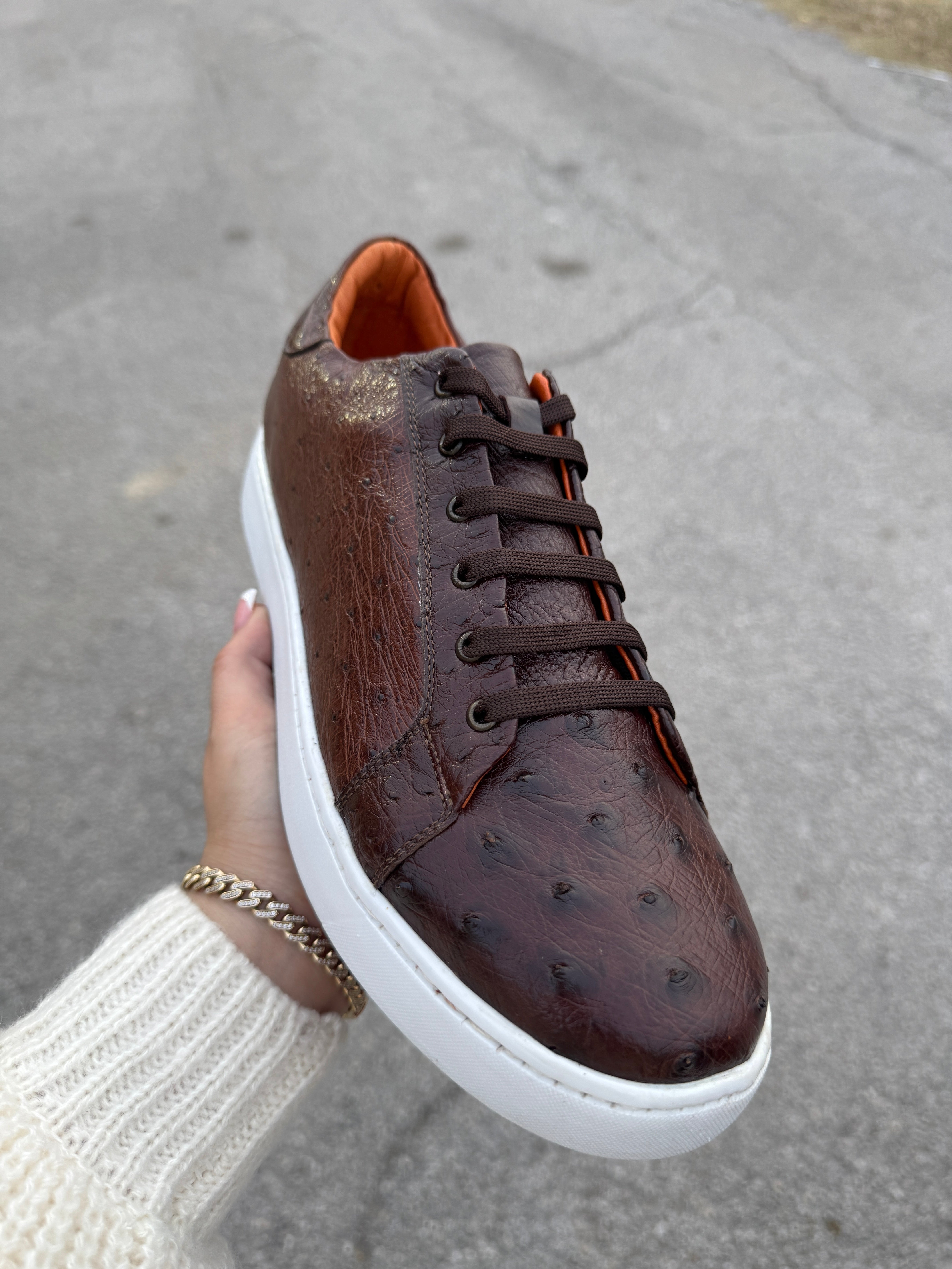 BELICO ORIGINAL OSTRICH BROWN