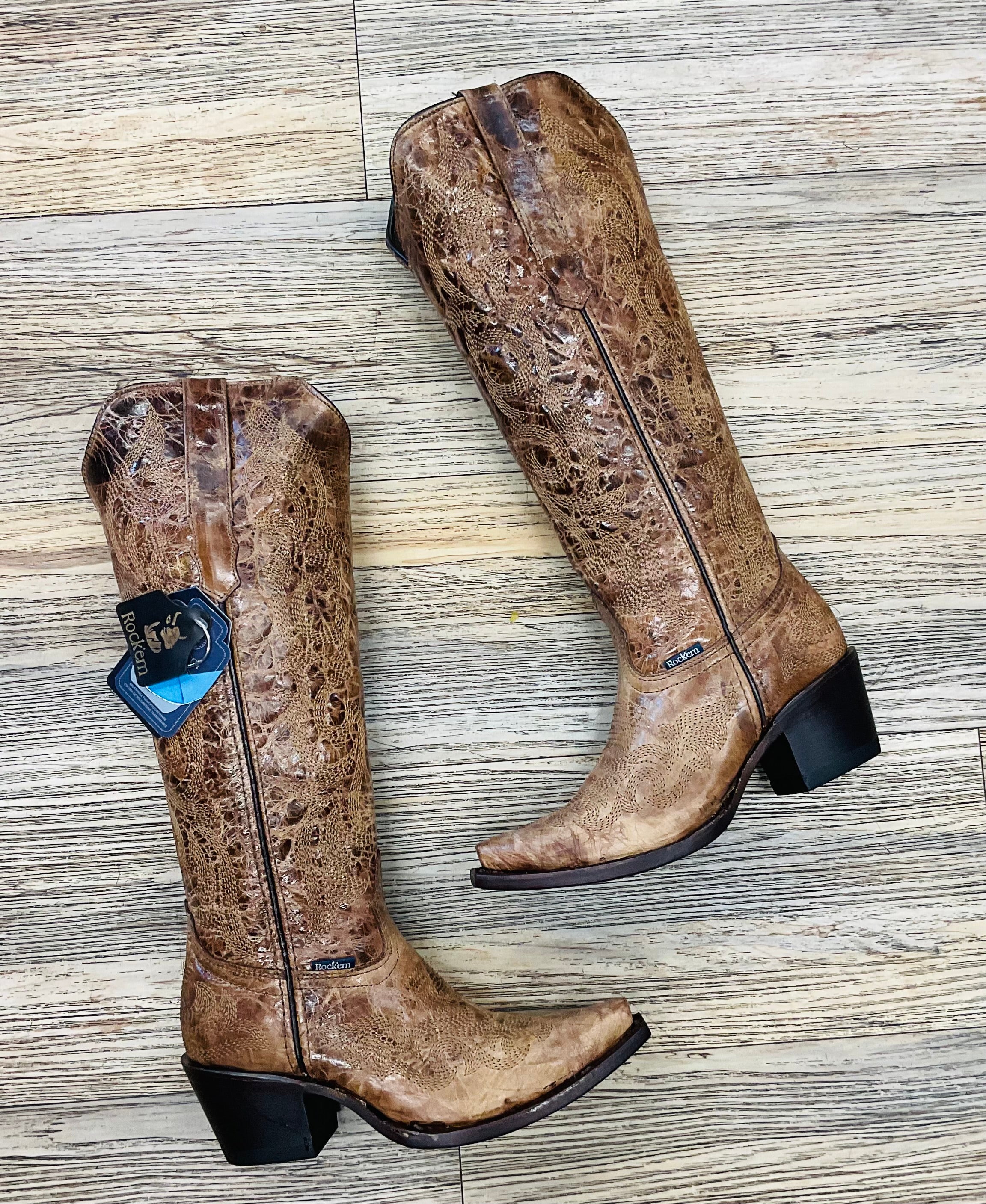 ‘’JENNY’’ WOMENS RUSTIC BOOTS