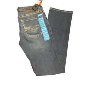 MENS SLIM STRAIGHT ROCK & ROLL JEANS LIGHT NAVY  | M1R3586 BLIUE LABEL