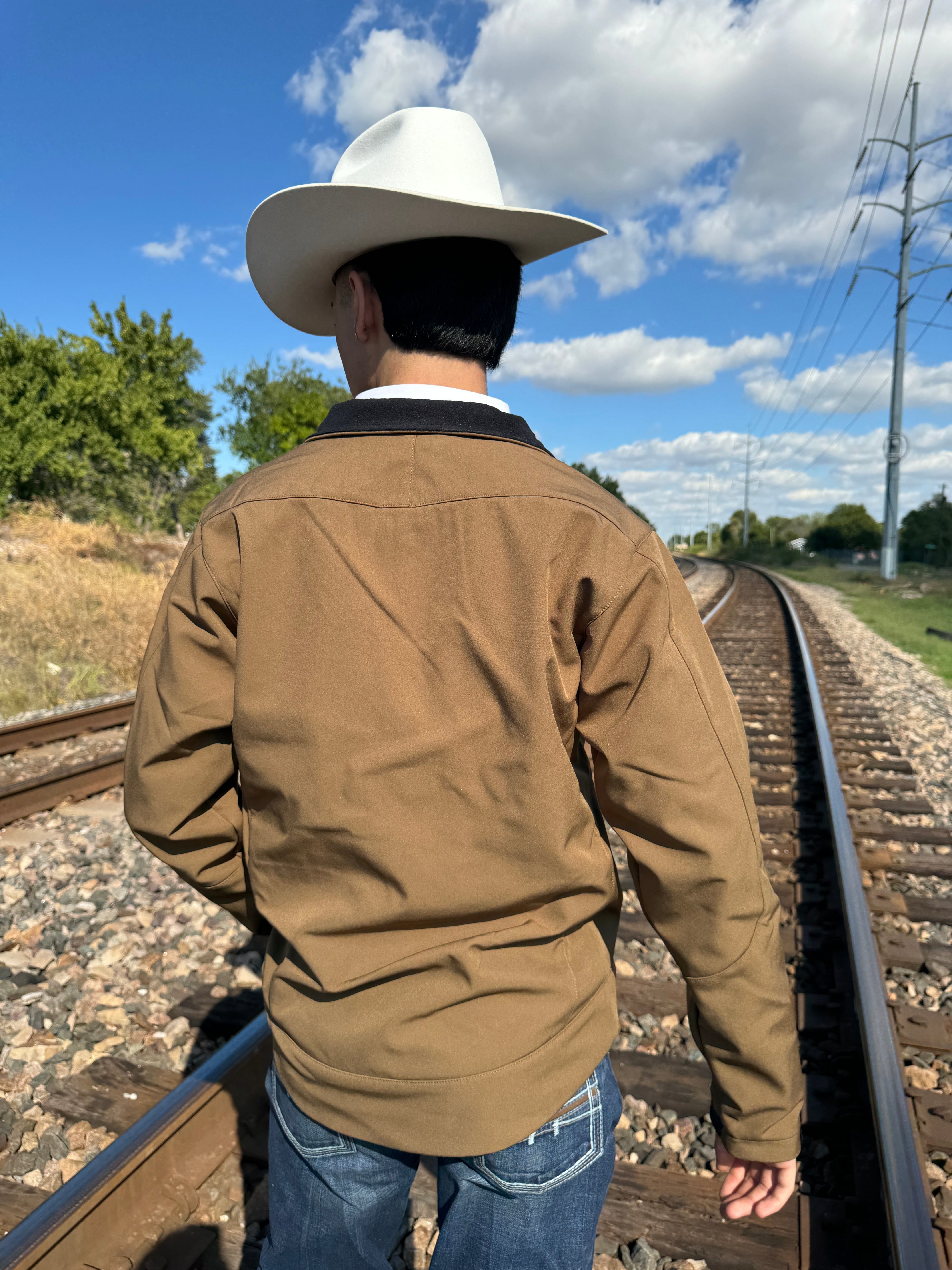 Cinch men’s Bonded brown jacket | MWJ1567012