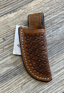 ‘’RAÚL ’’ TOOLED KNIFE SHEATH