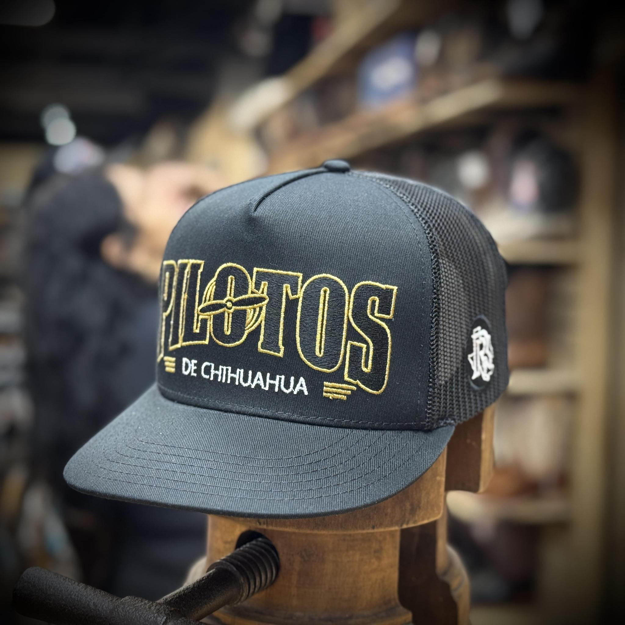 “ PILOTOS “ | WESTERN TRUCKER CAP BLACK