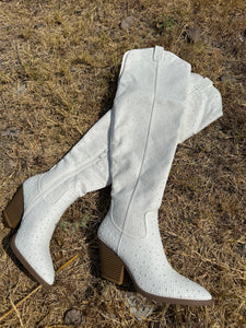 RUBY BOOT IVORY