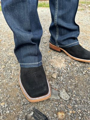 ‘‘ AARON’’ MENS ANDERSON BEAN BLACK NAKED DEERTAN BOOTS | 338184