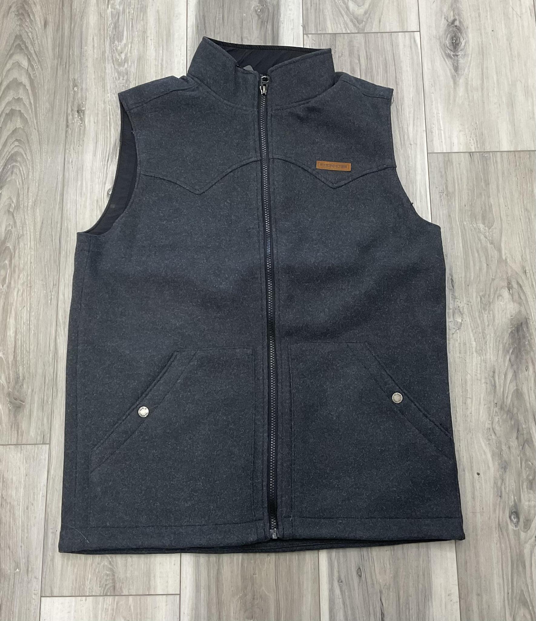 CINCH MEN’S CHARCOAL VEST | MWV1934004