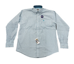 ‘’LIAM’’ CINCH MENS WHITE LONG SLEEVE SHIRT |MTW1105899