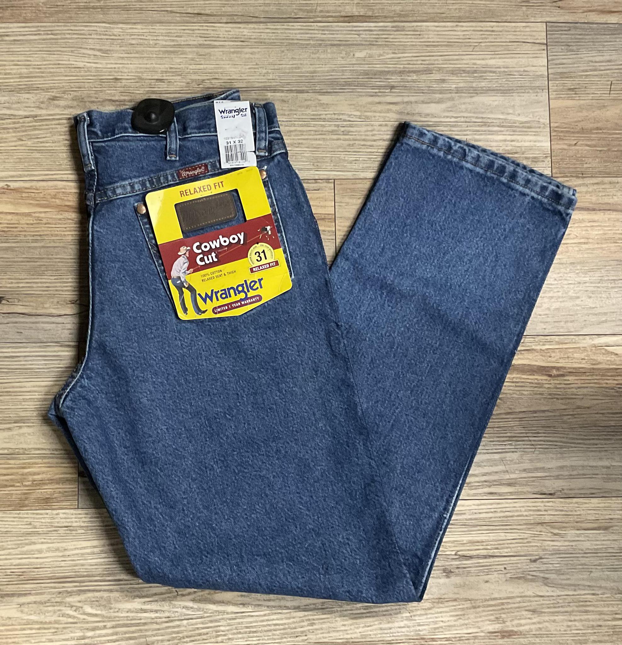 Mens Jeans Wrangler 31 Relaxed Wrangler Men's 31MWZ Cowboy Cut