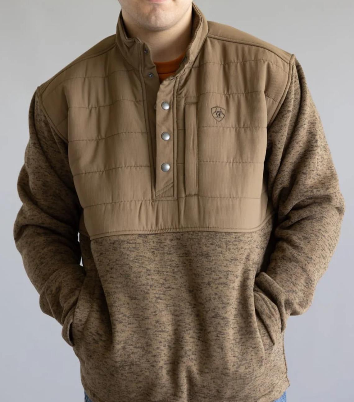 ARIAT MEN’S CALDWELL REINFORCED SNAP SWEATER 10062678