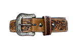 TWISTED X FLORAL BILLET DIAMOND TOOLED | XWB600