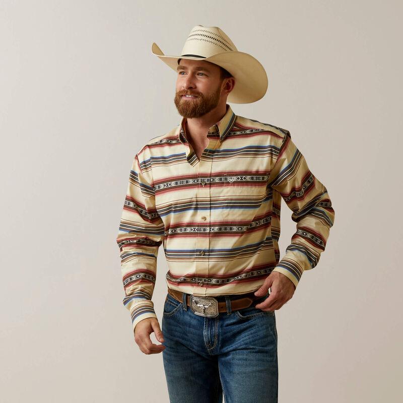 “ MARCOS “ | Men’s pro team Darren fitted sand long shirt | 10044912