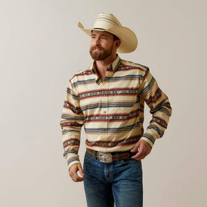 “ MARCOS “ | Men’s pro team Darren fitted sand long shirt | 10044912