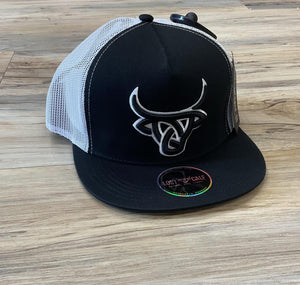 “ TRIGO “ | MEN CAP BULL HEAD BLACK  LOST CALF