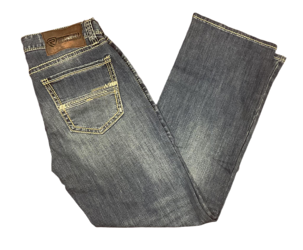 MENS ROCK&ROLL RELAXED STRAIGHT JEANS (RRMD0SRZPH) RED LABEL