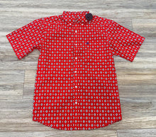 Load image into Gallery viewer, Mens Ariat Decker short sleeve  Beacon Red shirt | 10051494