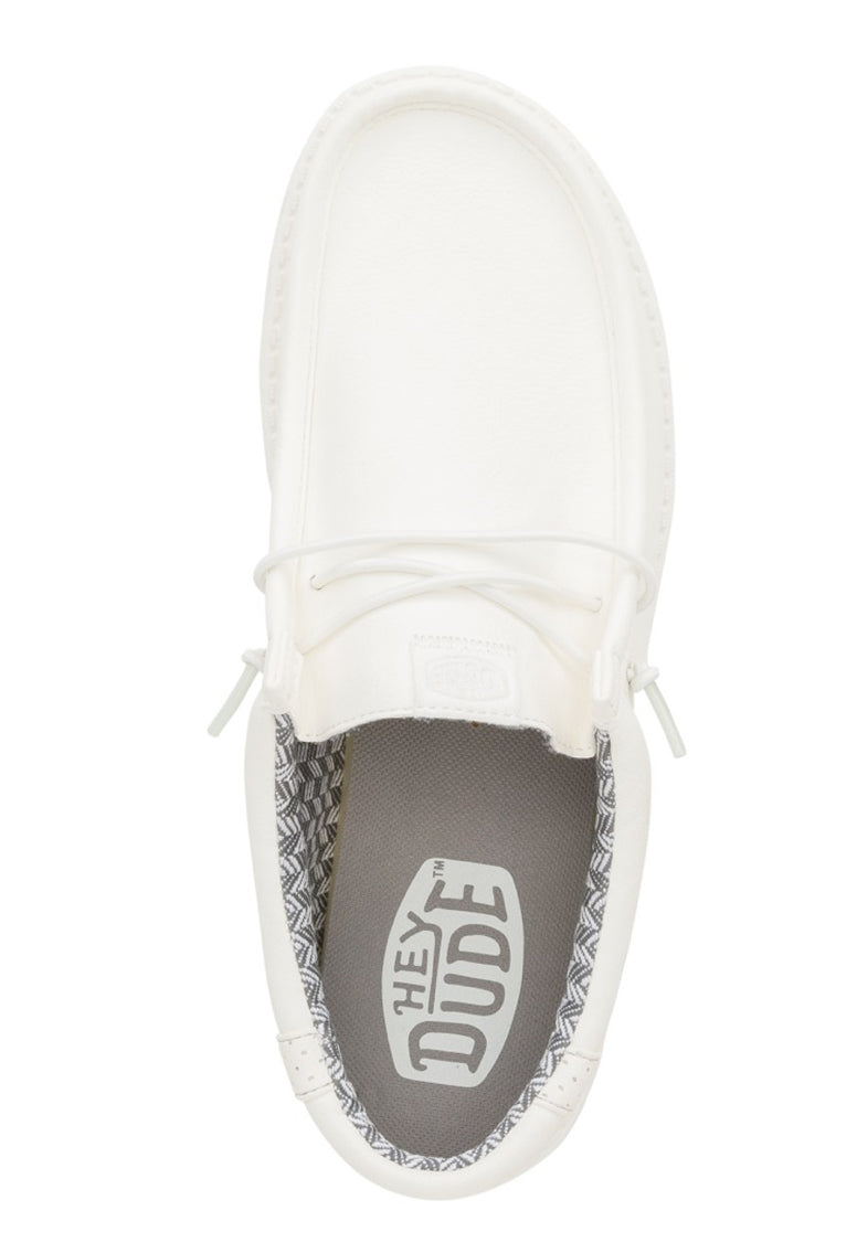 MEN’S WALLY CLASSIC WHITE/WHITE HEY DUDES |41894-143