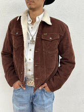 Load image into Gallery viewer, WRANGLER CORDUROY JACKET SHERPA LINED - MENS JACKET -| 112335724