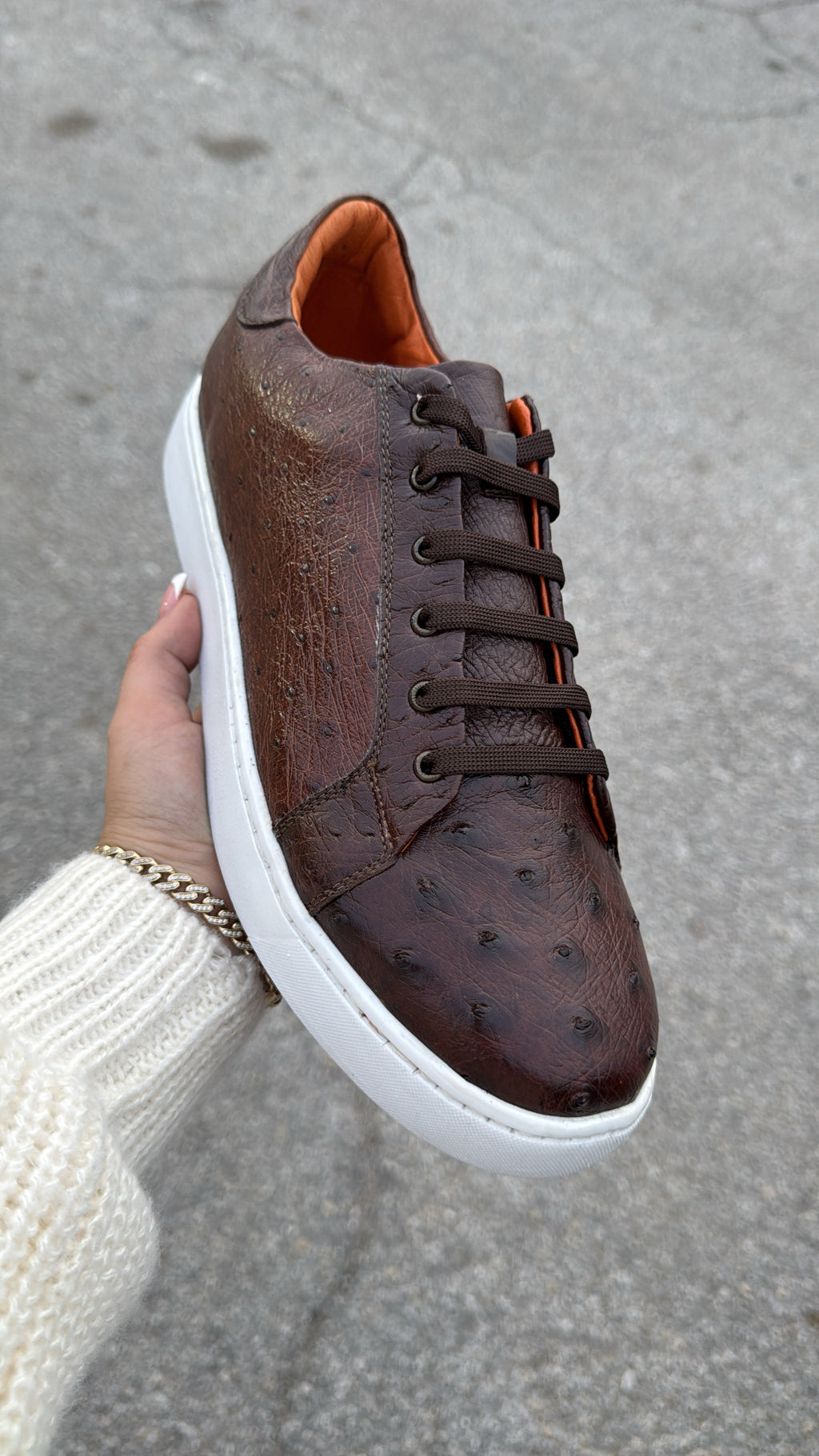 BELICO ORIGINAL OSTRICH BROWN