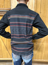 Load image into Gallery viewer, “ Dan  “ | MEN CINCH BLACK RED AZTEC CONCEAL CARRY  JACKET MWJ1538002