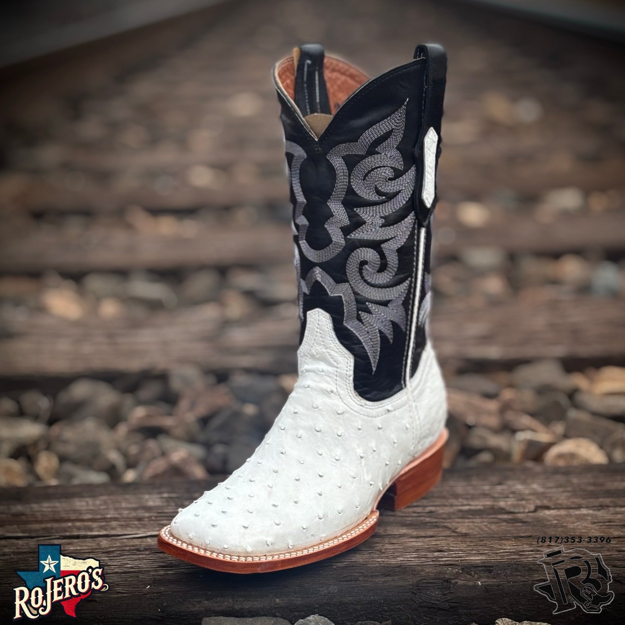 ORIGINAL OSTRIC_H WHITE BR EDITION – Botas Rojero