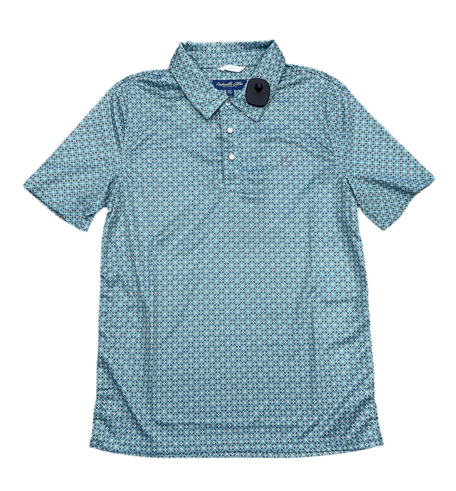 ‘’KYLE’’ MENS PANHANDLE TURQUOISE POLO | TM51T06646