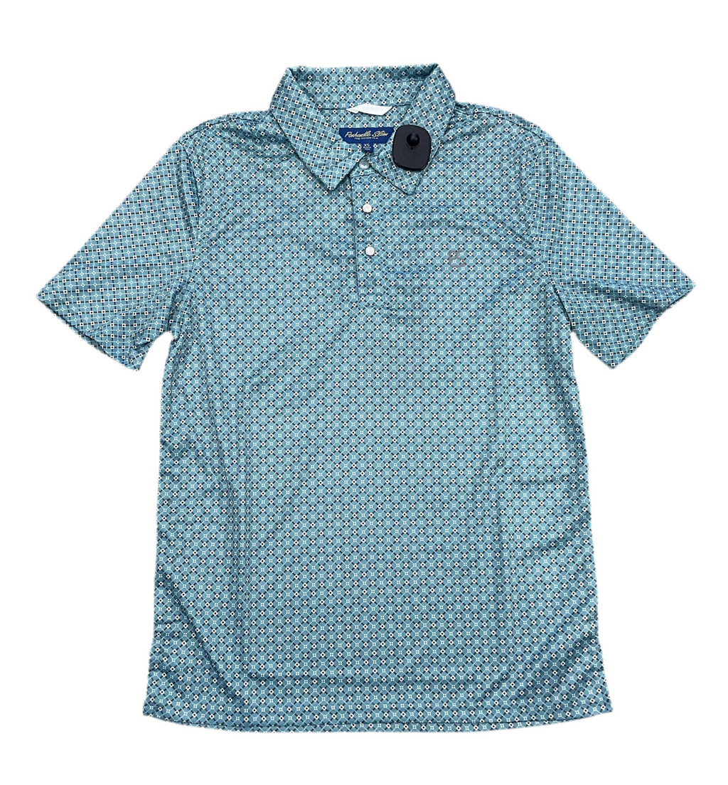 ‘’KYLE’’ MENS PANHANDLE TURQUOISE POLO | TM51T06646