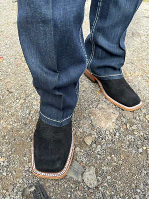 ‘‘ AARON’’ MENS ANDERSON BEAN BLACK NAKED DEERTAN BOOTS | 338184