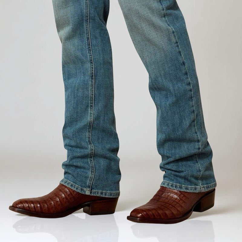 Mens Ariat M4 Low Rise Stretch Legacy Stackable Straight Leg Jean |10029009 M4