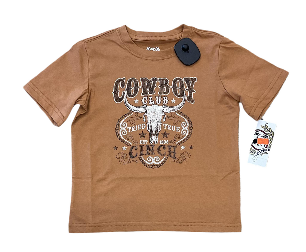 CINCH TODDLER RUST T-SHIRT | MTK7671094