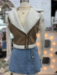JOCELYN LIGHT BROWN VEST