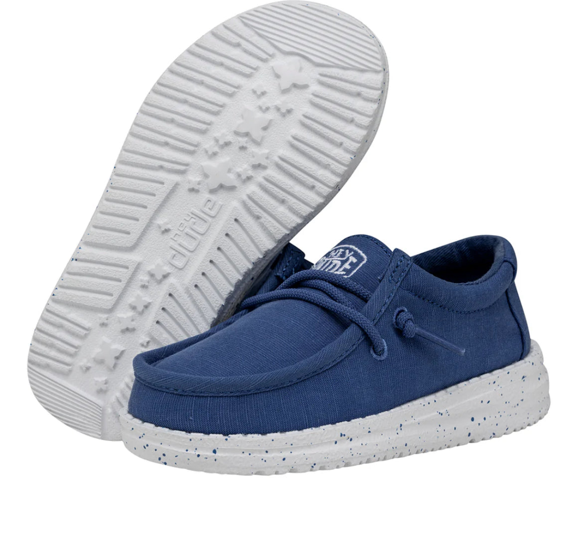 WALLY TODDLER SLUB CANVAS TRUE BLUE | 40029-428