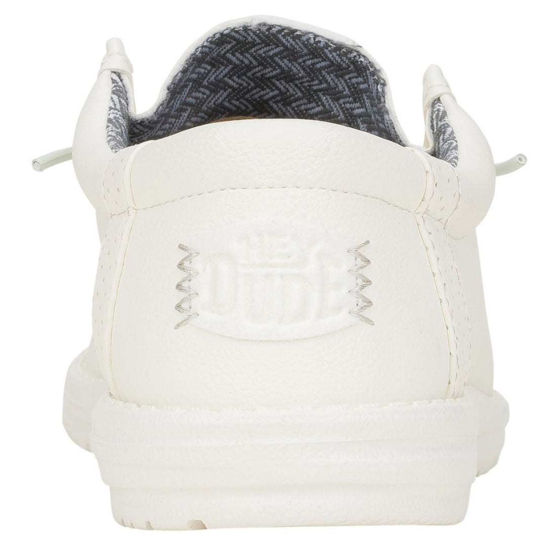 MEN’S WALLY CLASSIC WHITE/WHITE HEY DUDES |41894-143
