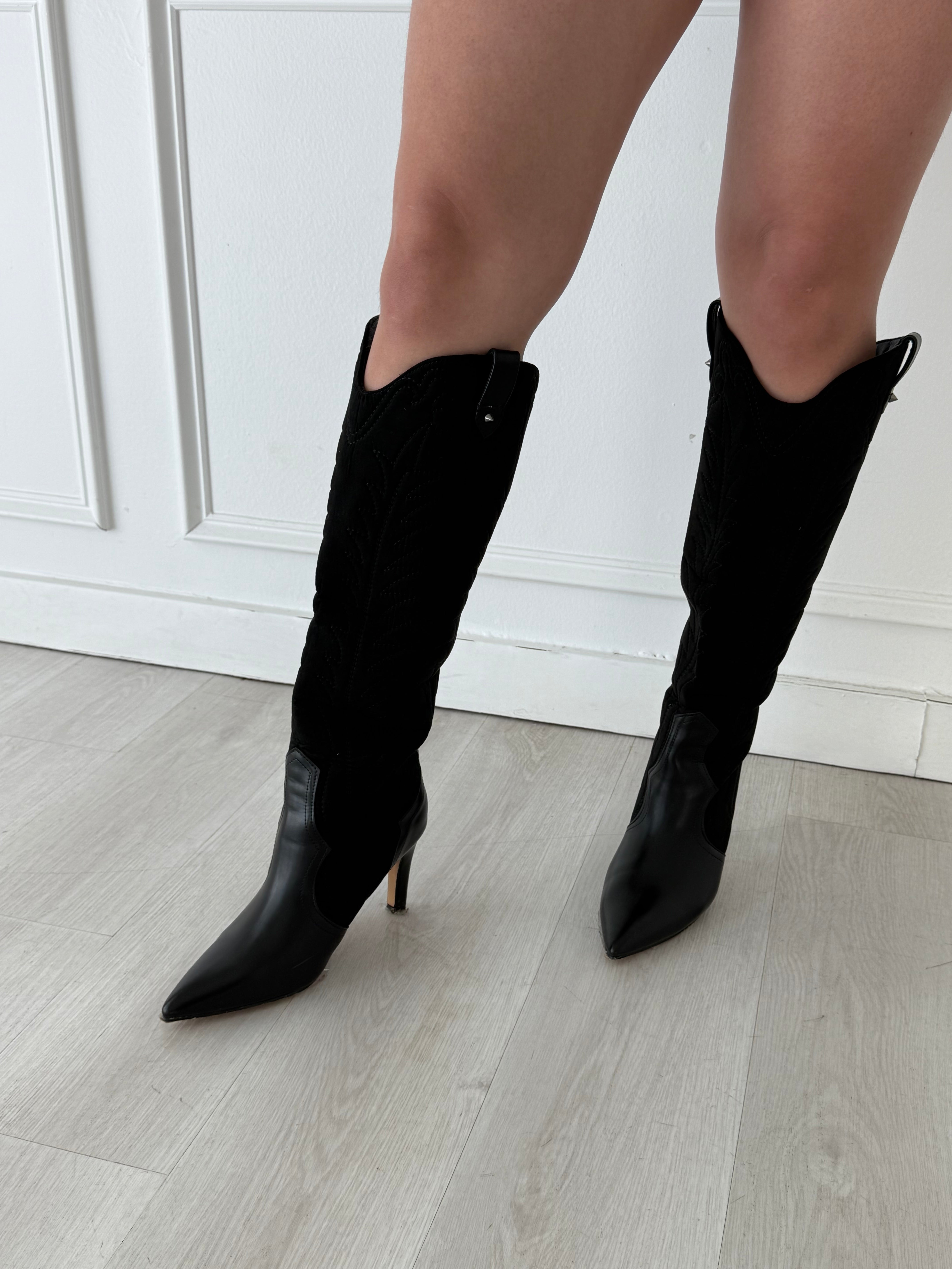 Sonia black boots