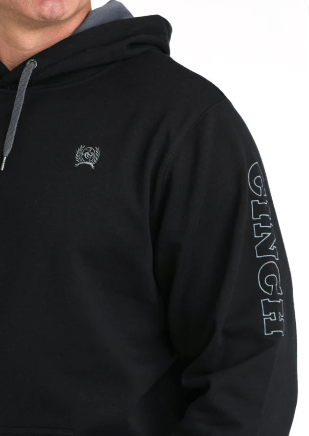CINCH MEN'S BLACK HOODIE |MWK1206033